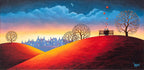 Look to the Stars - Original- SOLD by artist David Renshaw - Wyecliffe Galleries
