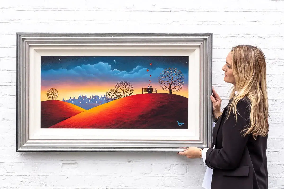 Look to the Stars - Original- SOLD by artist David Renshaw - Wyecliffe Galleries