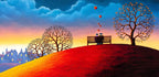 Look to the Stars - Original- SOLD by artist David Renshaw - Wyecliffe Galleries