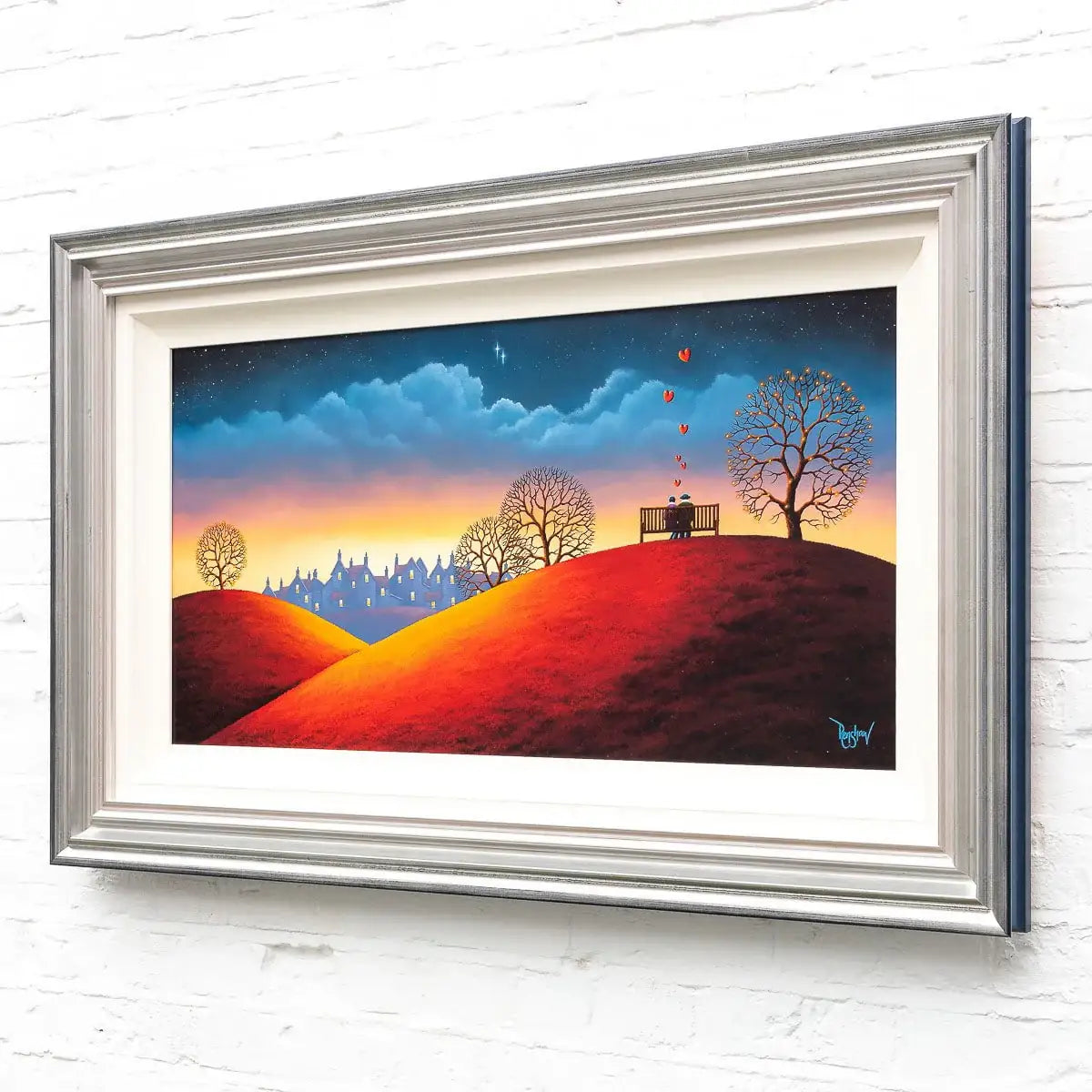 Look to the Stars - Original- SOLD by artist David Renshaw - Wyecliffe Galleries
