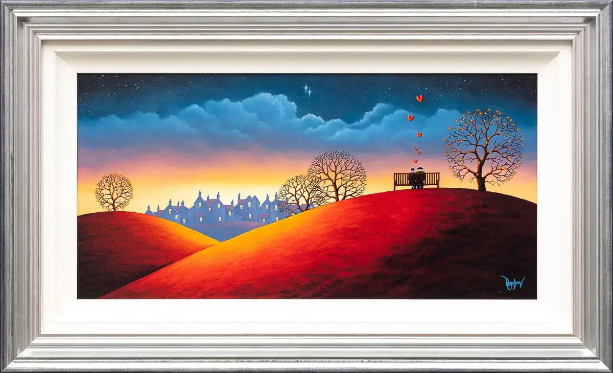 Look to the Stars - Original- SOLD by artist David Renshaw - Wyecliffe Galleries