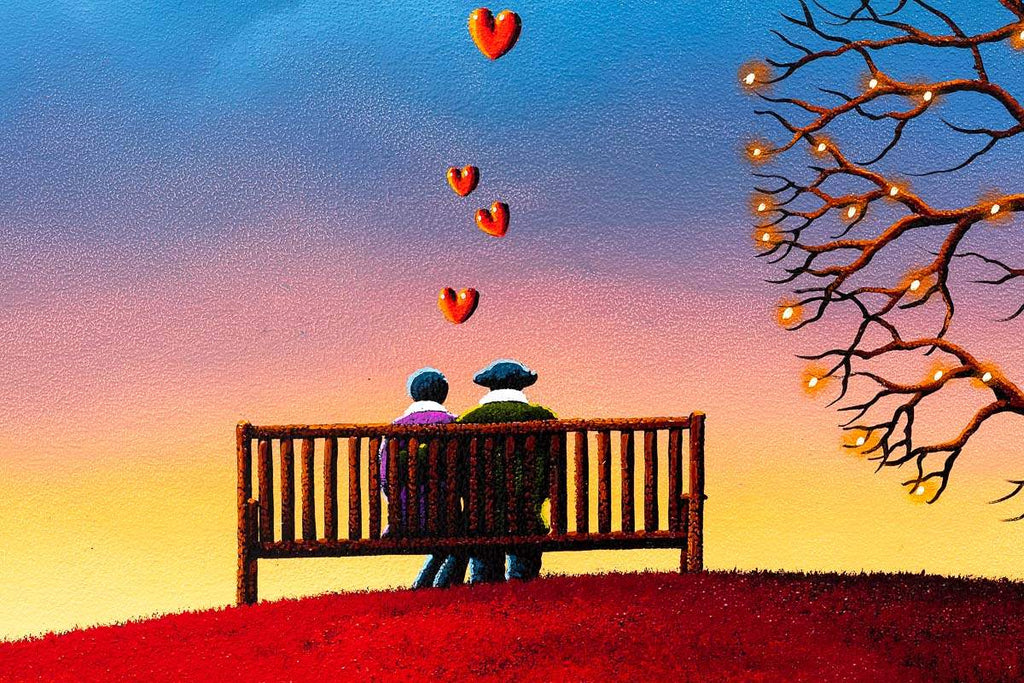 Look to the Stars - Original- SOLD by artist David Renshaw - Wyecliffe Galleries