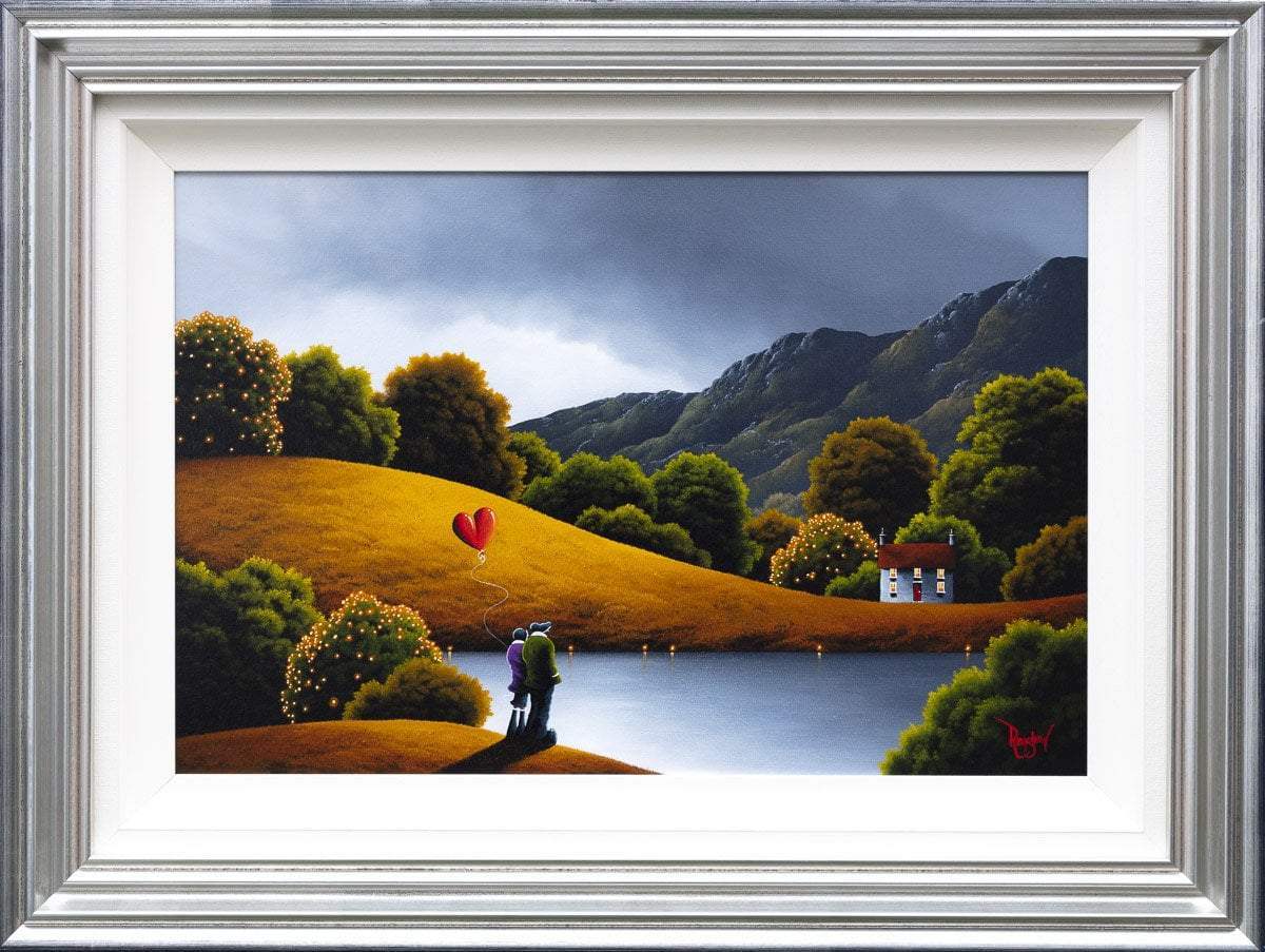 Looking Across - Original - SOLD by artist David Renshaw - Wyecliffe Galleries