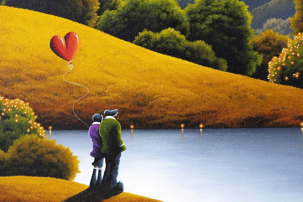 Looking Across - Original - SOLD by artist David Renshaw - Wyecliffe Galleries