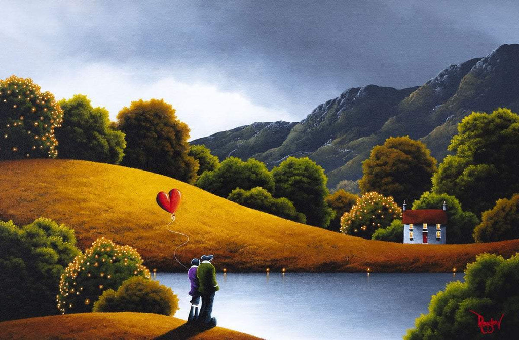 Looking Across - Original - SOLD by artist David Renshaw - Wyecliffe Galleries