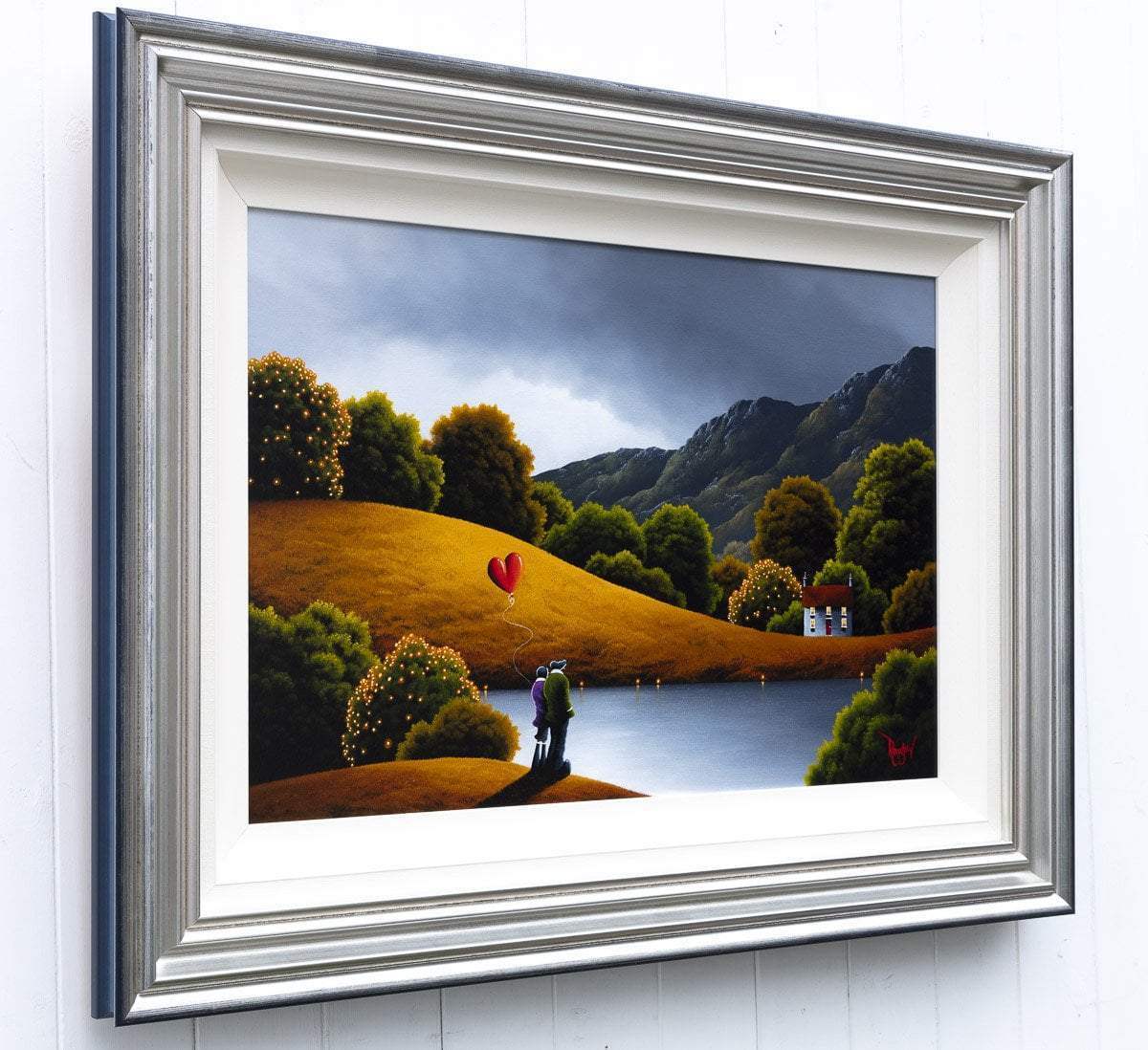 Looking Across - Original - SOLD by artist David Renshaw - Wyecliffe Galleries