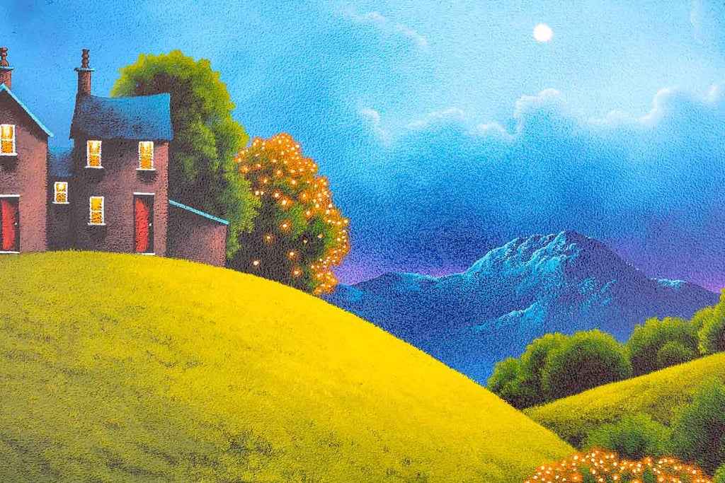 Looking at Forever With You - Original - SOLD by artist David Renshaw - Wyecliffe Galleries