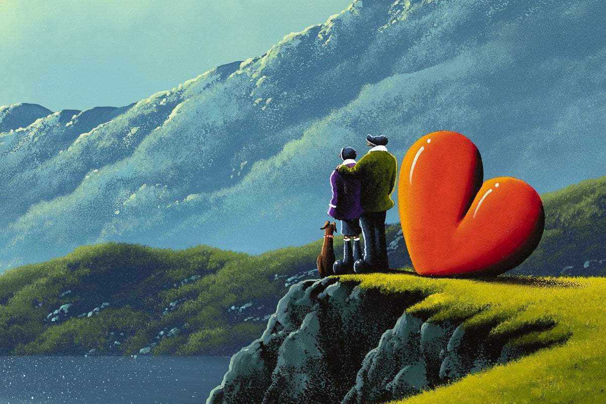 Looking Out - Original - SOLD by artist David Renshaw - Wyecliffe Galleries