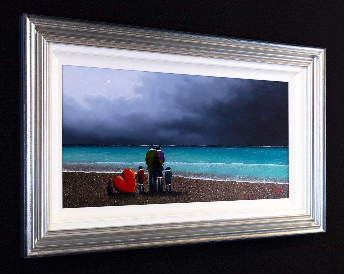 Looking Out to Sea - Original - SOLD by artist David Renshaw - Wyecliffe Galleries