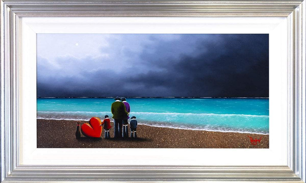Looking Out to Sea - Original - SOLD by artist David Renshaw - Wyecliffe Galleries
