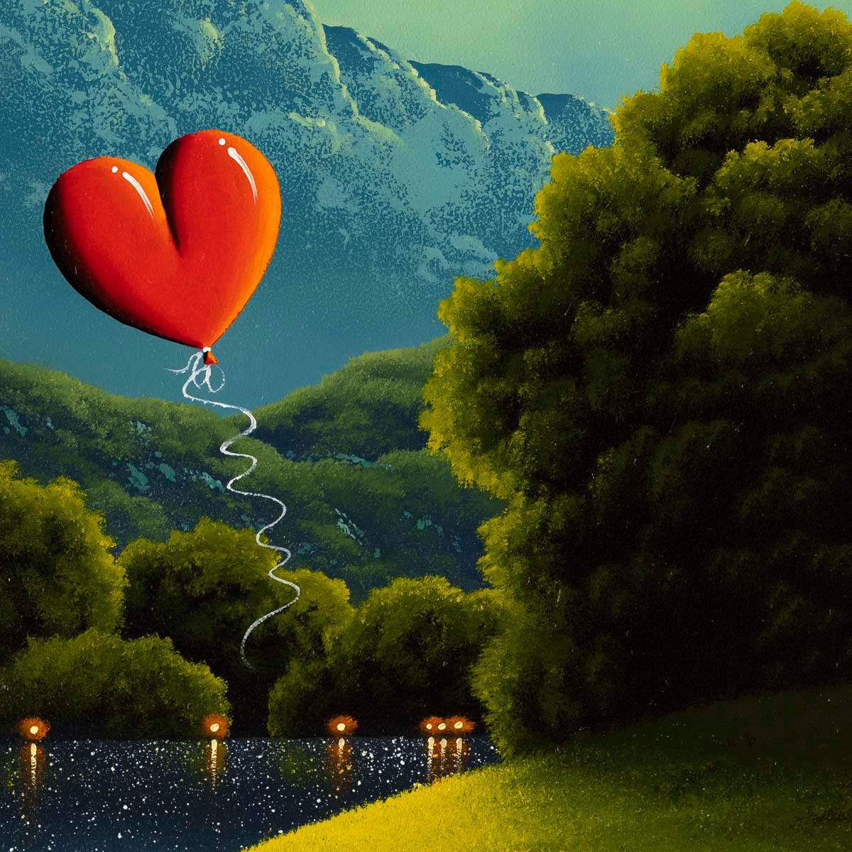 Lost in Your Love - Original - SOLD by artist David Renshaw - Wyecliffe Galleries