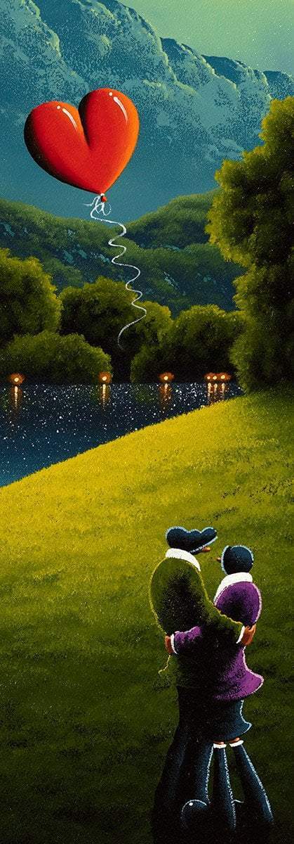 Lost in Your Love - Original - SOLD by artist David Renshaw - Wyecliffe Galleries