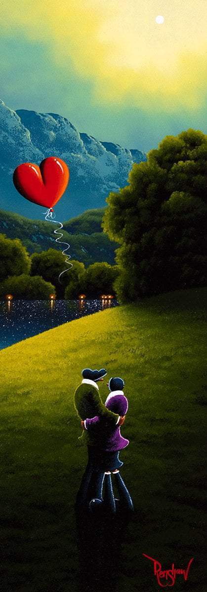 Lost in Your Love - Original - SOLD by artist David Renshaw - Wyecliffe Galleries