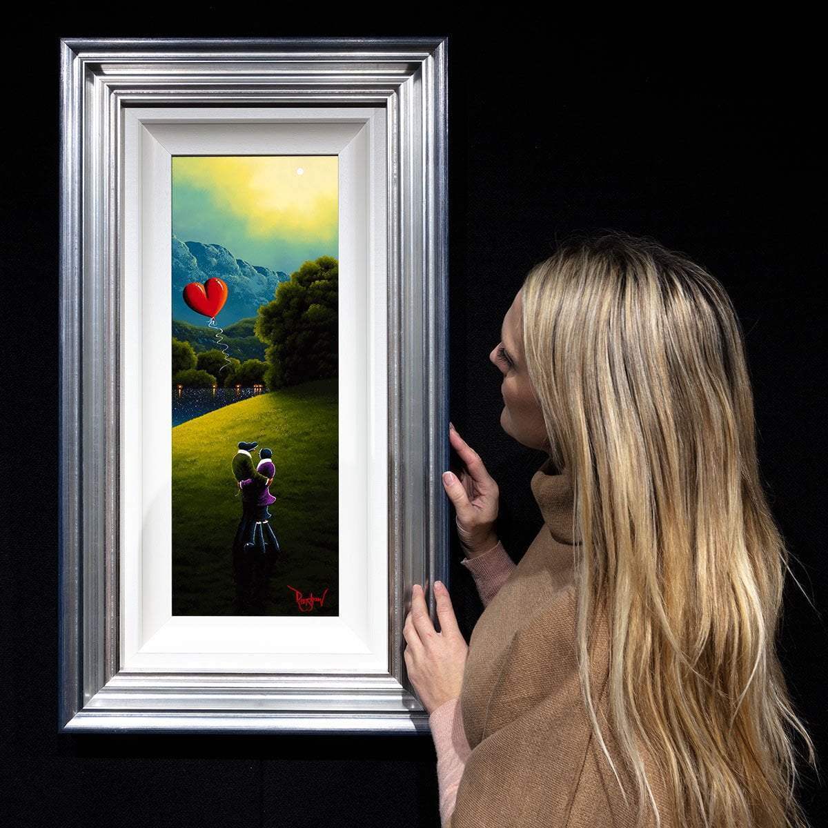 Lost in Your Love - Original - SOLD by artist David Renshaw - Wyecliffe Galleries