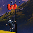 Love Alight - Original - SOLD by artist David Renshaw - Wyecliffe Galleries