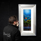 Love Amongst The Stars - Original SOLD by artist David Renshaw - Wyecliffe Galleries