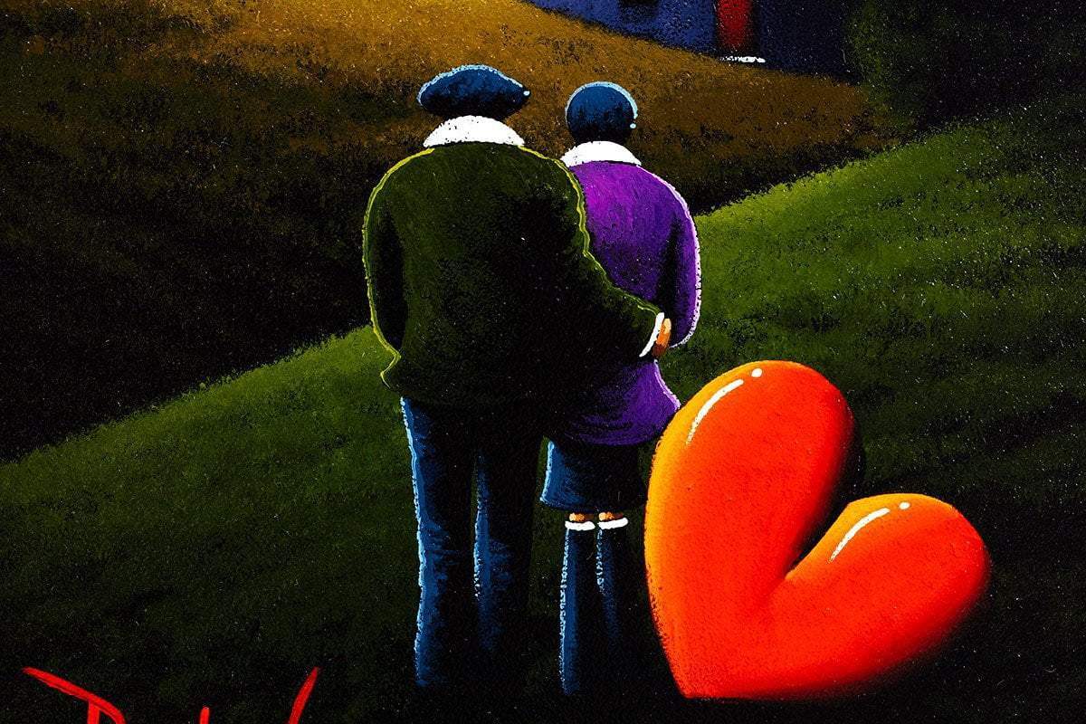 Love and Light - Original - SOLD by artist David Renshaw - Wyecliffe Galleries
