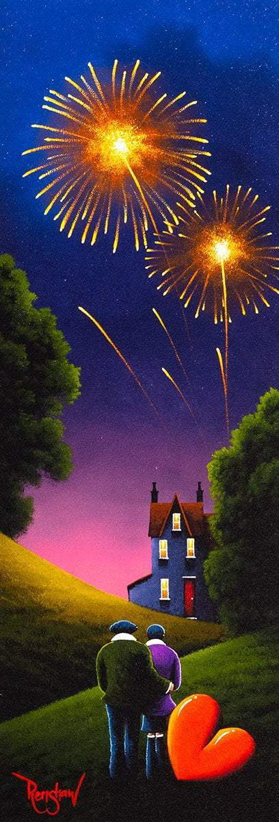 Love and Light - Original - SOLD by artist David Renshaw - Wyecliffe Galleries