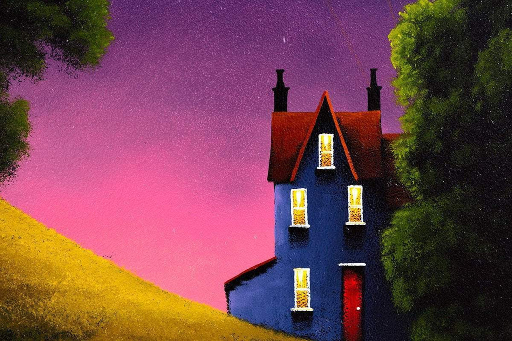 Love and Light - Original - SOLD by artist David Renshaw - Wyecliffe Galleries