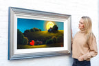 Love At Dusk - Original - SOLD by artist David Renshaw - Wyecliffe Galleries