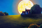 Love At Dusk - Original - SOLD by artist David Renshaw - Wyecliffe Galleries