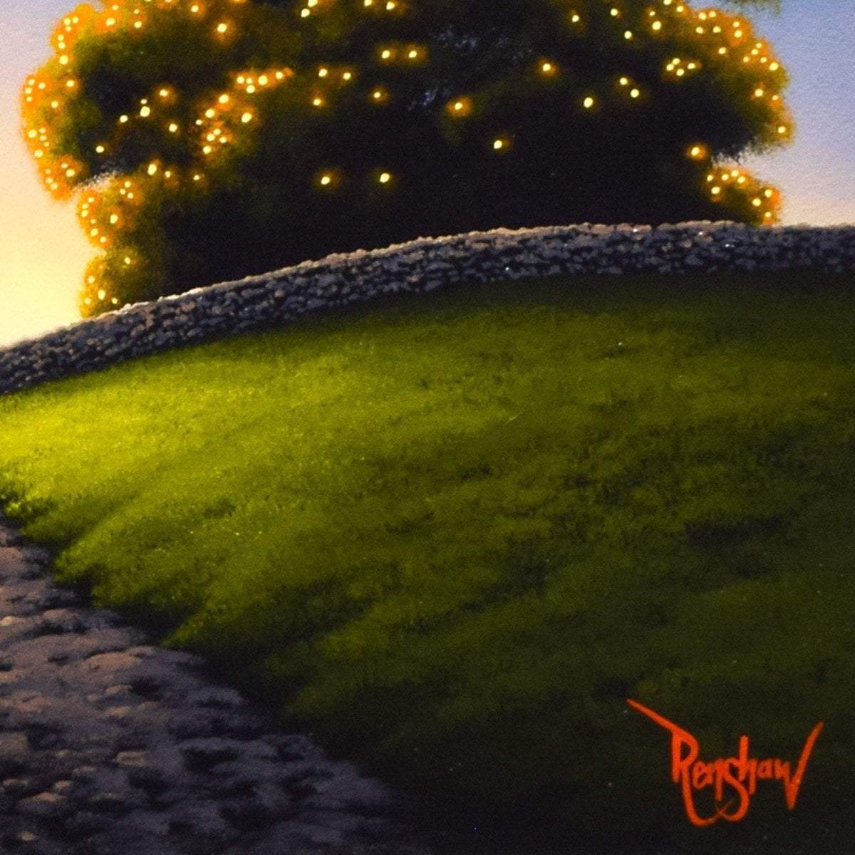 Love at First Flight - Original - SOLD by artist David Renshaw - Wyecliffe Galleries