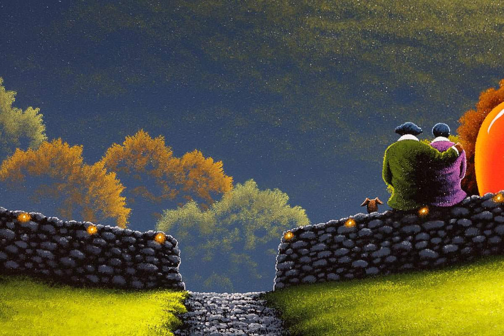 Love Begins at Home - Original - SOLD by artist David Renshaw - Wyecliffe Galleries