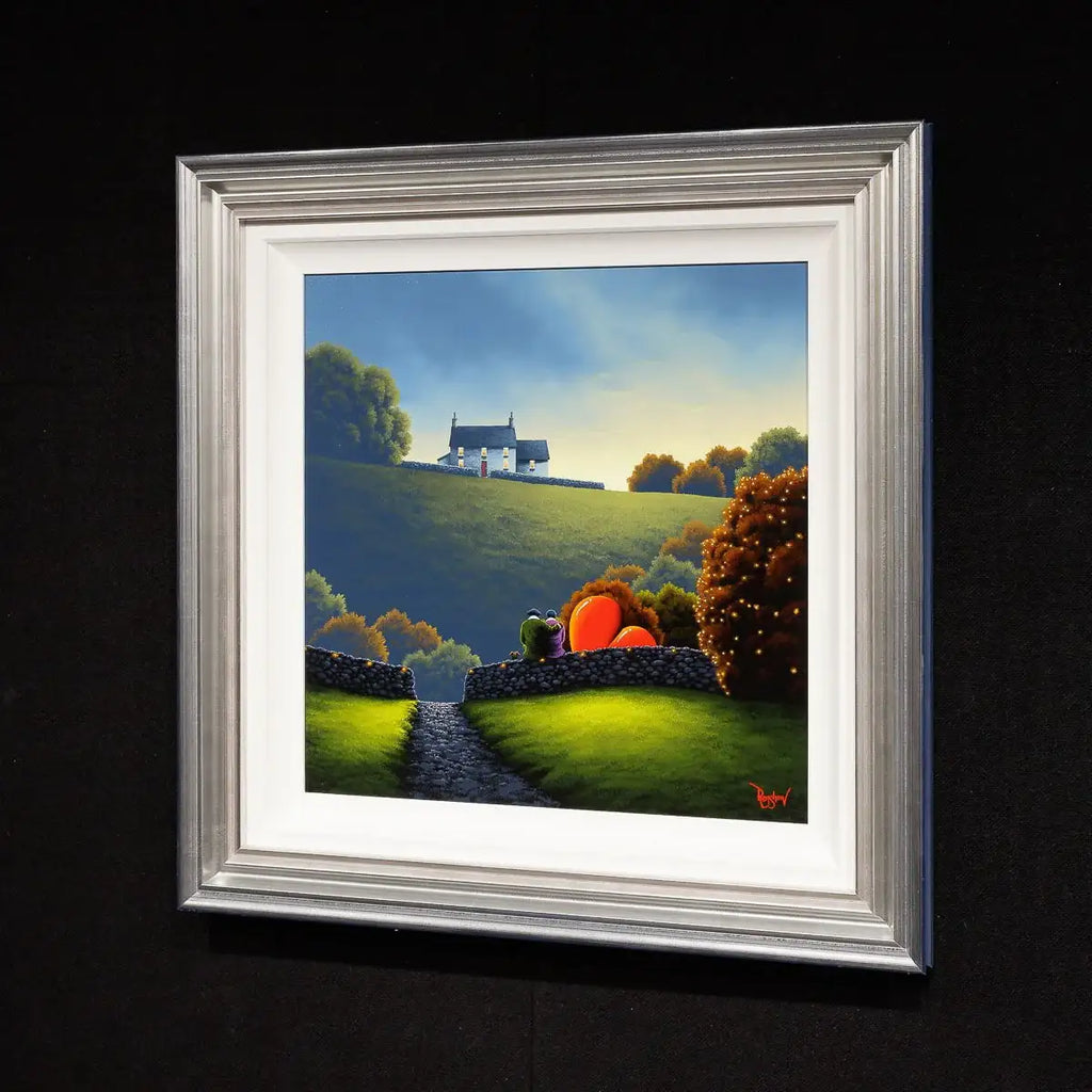 Love Begins at Home - Original - SOLD by artist David Renshaw - Wyecliffe Galleries