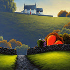Love Begins at Home - Original - SOLD by artist David Renshaw - Wyecliffe Galleries