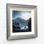 Love By The Lake - Original SOLD by artist David Renshaw - Wyecliffe Galleries