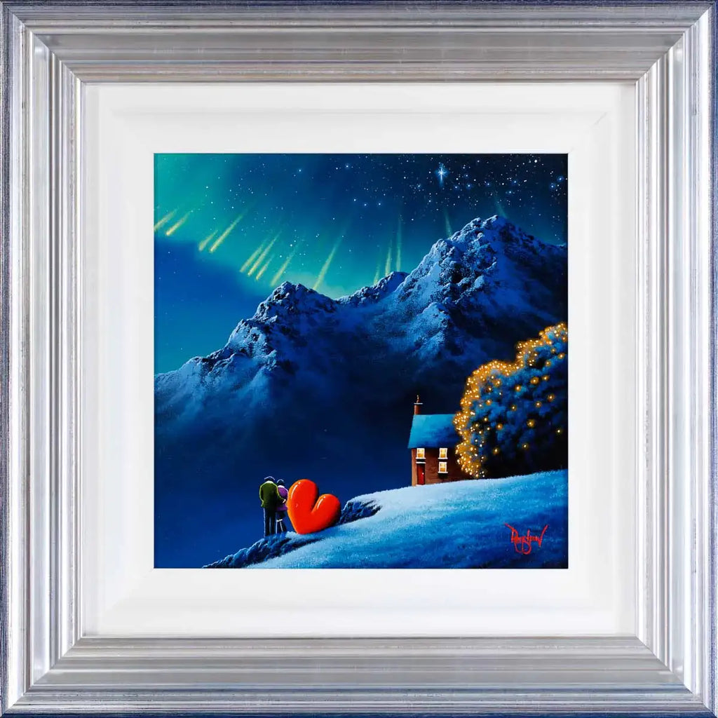 Love by the Mountains - SOLD by artist David Renshaw - Wyecliffe Galleries