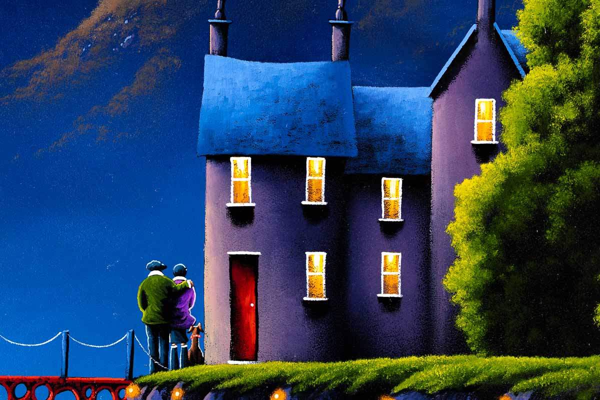 Love Connection - Original - SOLD by artist David Renshaw - Wyecliffe Galleries