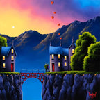 Love Connection - Original - SOLD by artist David Renshaw - Wyecliffe Galleries