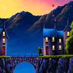 Love Connection - Original - SOLD by artist David Renshaw - Wyecliffe Galleries