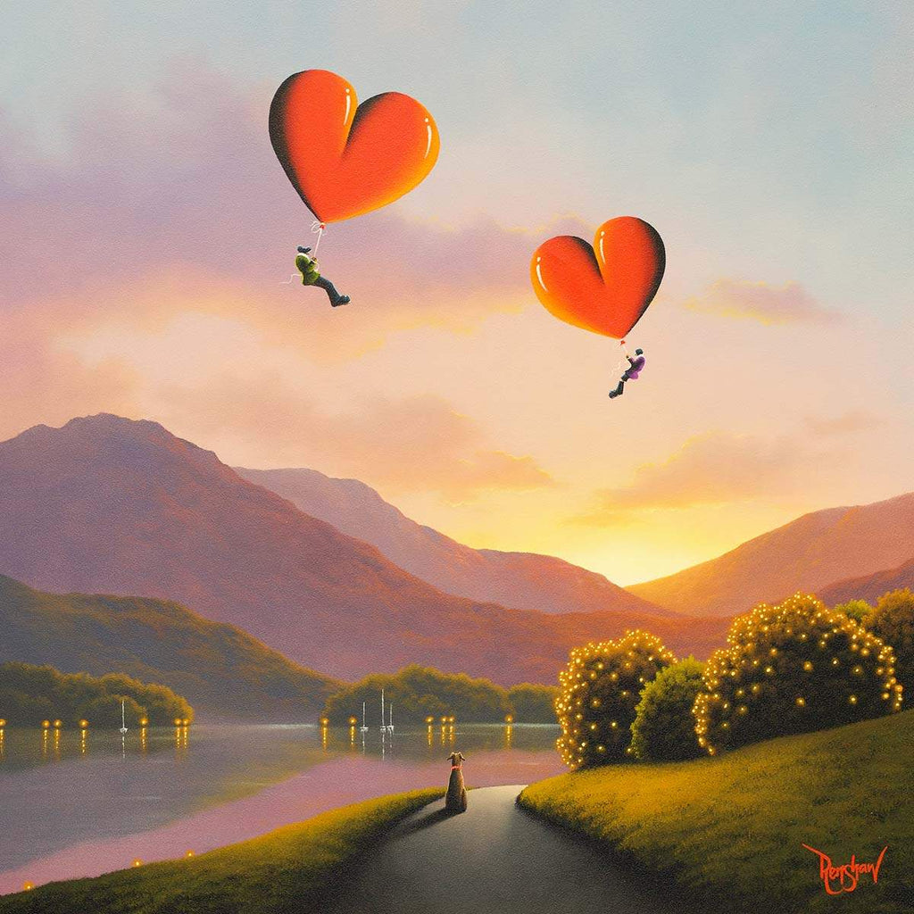 Love Conquers All - Original - SOLD by artist David Renshaw - Wyecliffe Galleries
