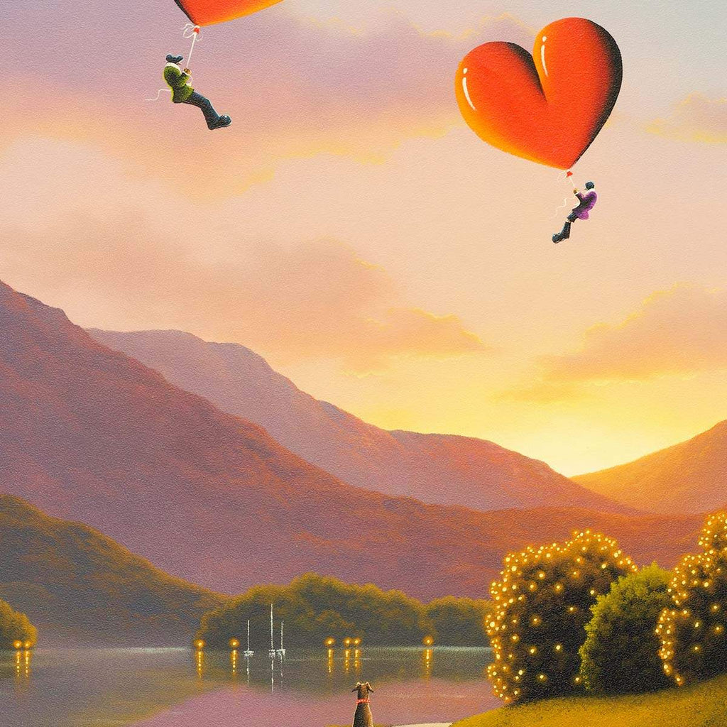 Love Conquers All - Original - SOLD by artist David Renshaw - Wyecliffe Galleries