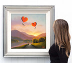 Love Conquers All - Original - SOLD by artist David Renshaw - Wyecliffe Galleries