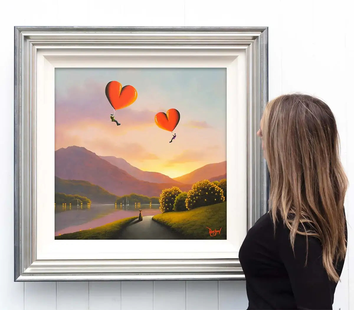 Love Conquers All - Original - SOLD by artist David Renshaw - Wyecliffe Galleries