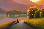 Love Conquers All - Original - SOLD by artist David Renshaw - Wyecliffe Galleries