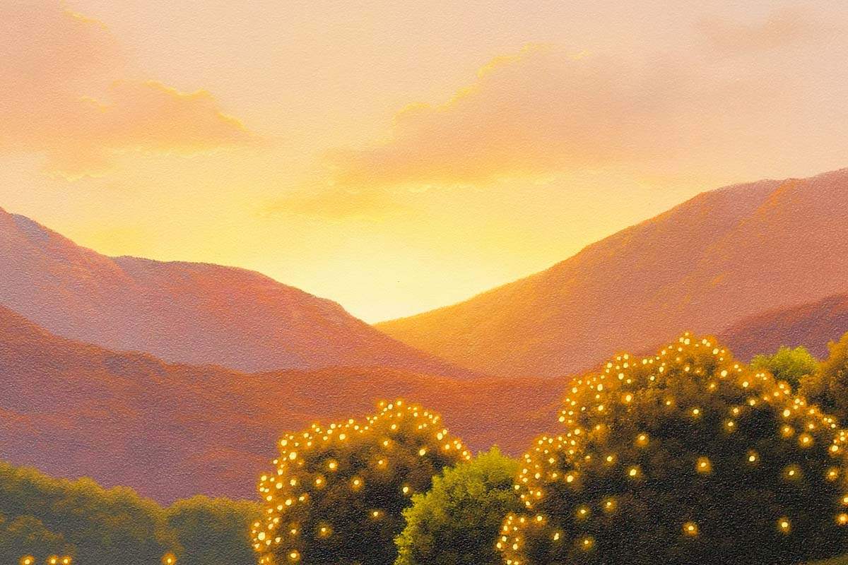 Love Conquers All - Original - SOLD by artist David Renshaw - Wyecliffe Galleries