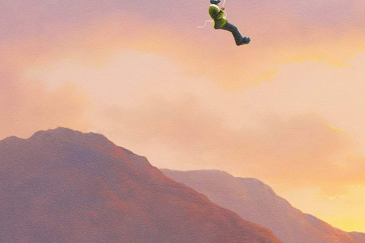 Love Conquers All - Original - SOLD by artist David Renshaw - Wyecliffe Galleries
