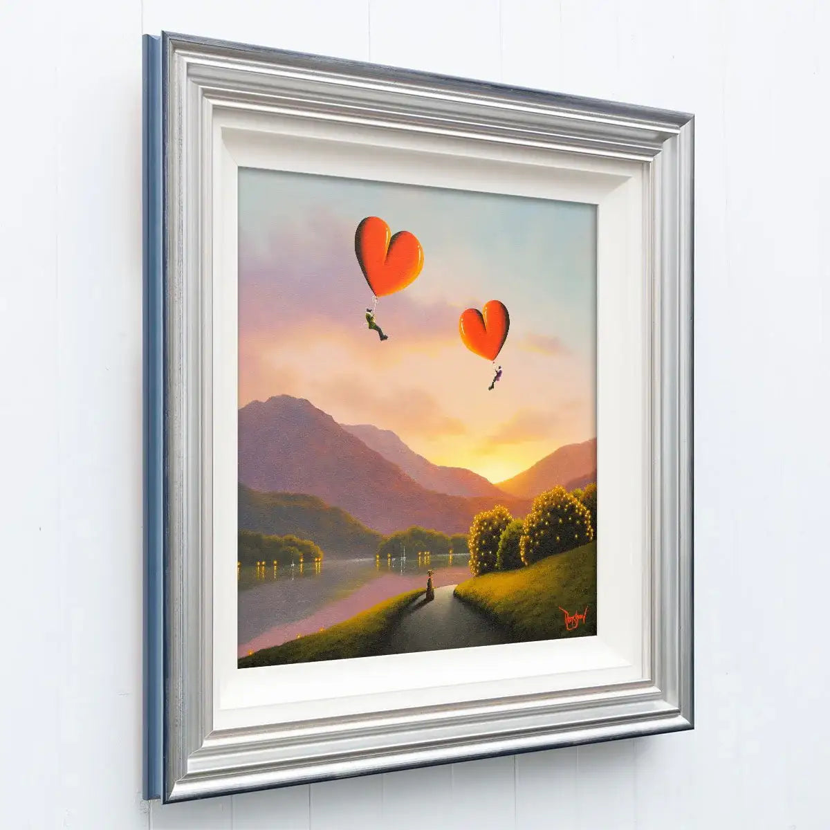 Love Conquers All - Original - SOLD by artist David Renshaw - Wyecliffe Galleries