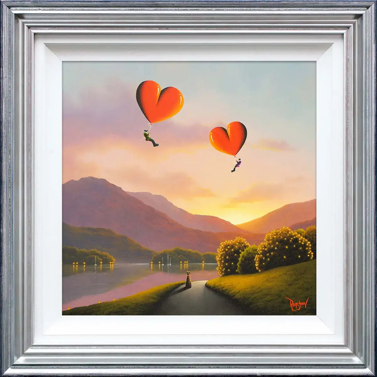 Love Conquers All - Original - SOLD by artist David Renshaw - Wyecliffe Galleries