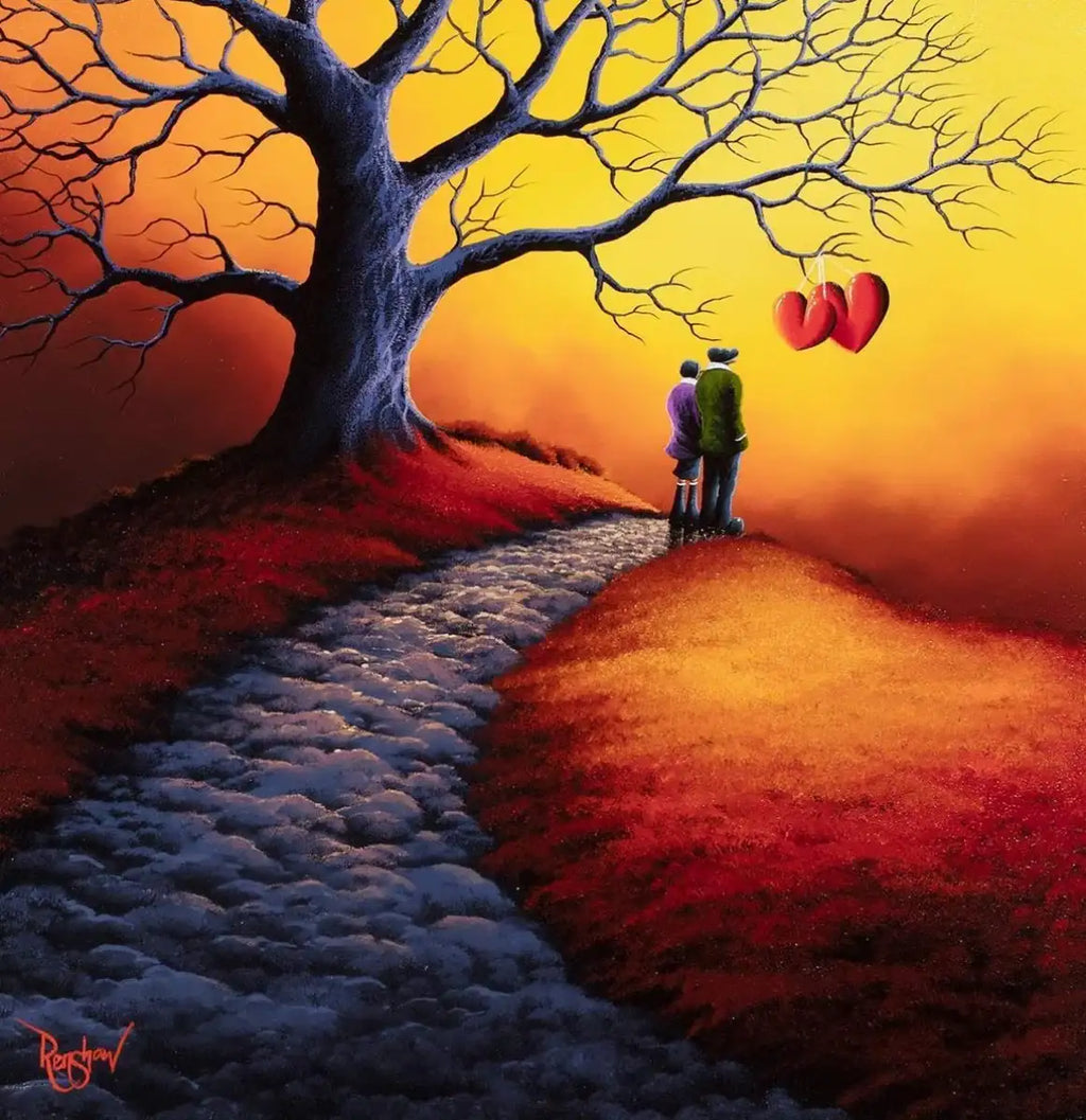 Love Dawning - Original - SOLD by artist David Renshaw - Wyecliffe Galleries