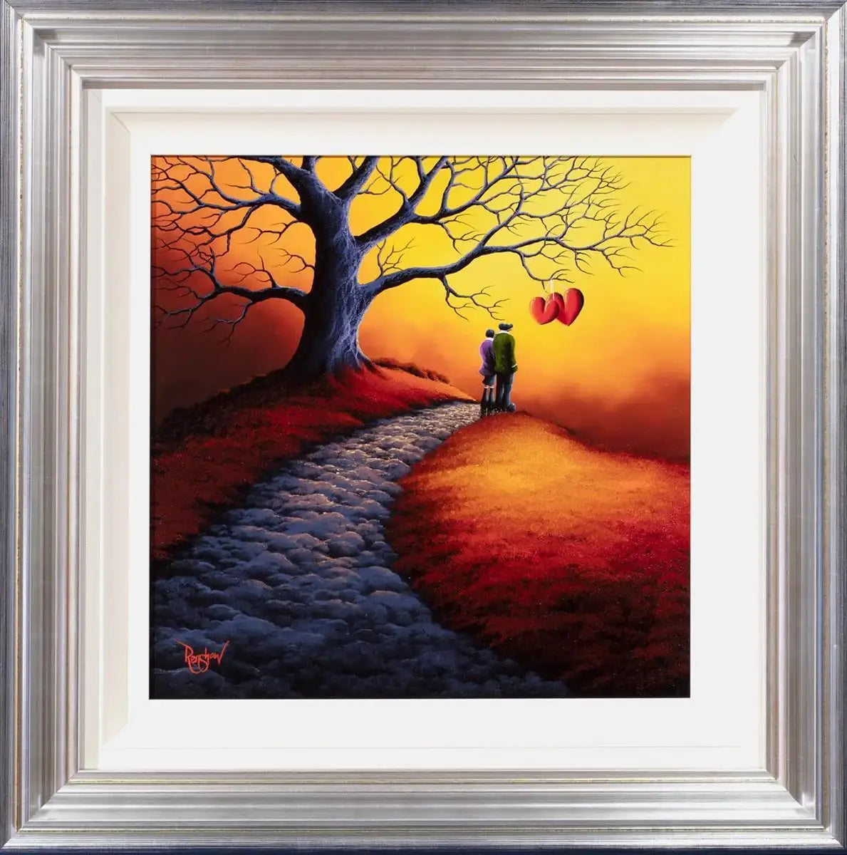 Love Dawning - Original - SOLD by artist David Renshaw - Wyecliffe Galleries