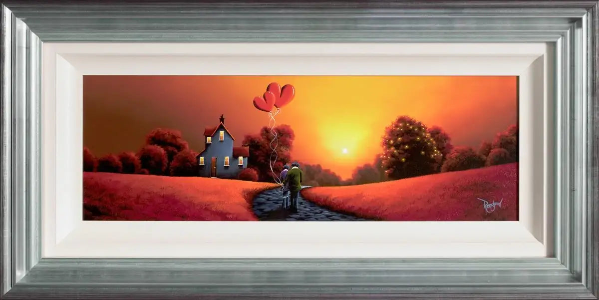 Love Entwined - Original - SOLD by artist David Renshaw - Wyecliffe Galleries