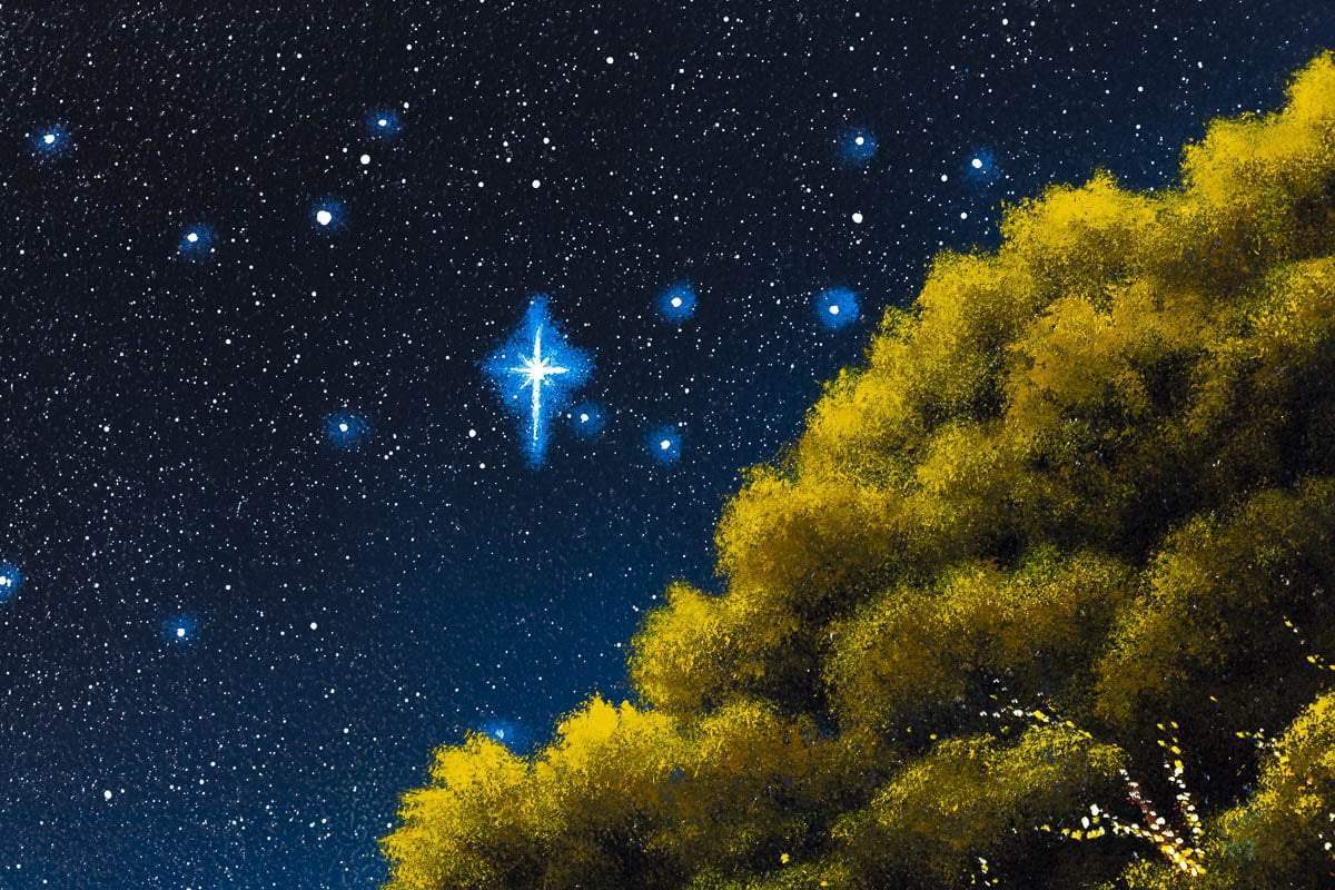 Love Illuminates - Original - SOLD by artist David Renshaw - Wyecliffe Galleries