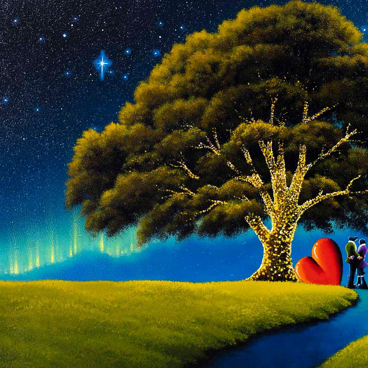 Love Illuminates - Original - SOLD by artist David Renshaw - Wyecliffe Galleries