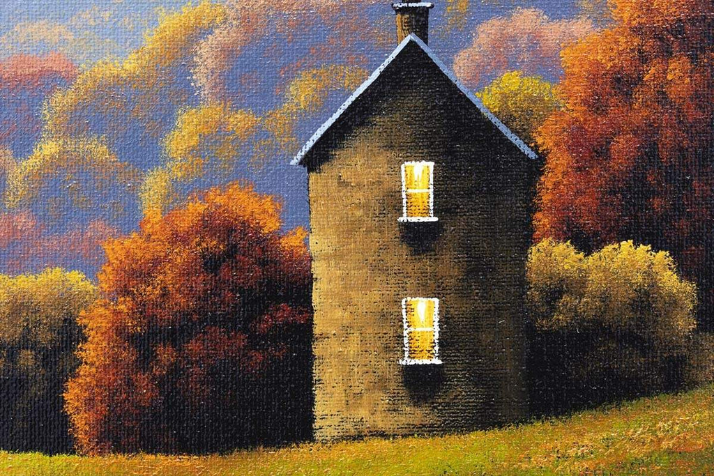 Love in the Hills - Original - SOLD by artist David Renshaw - Wyecliffe Galleries
