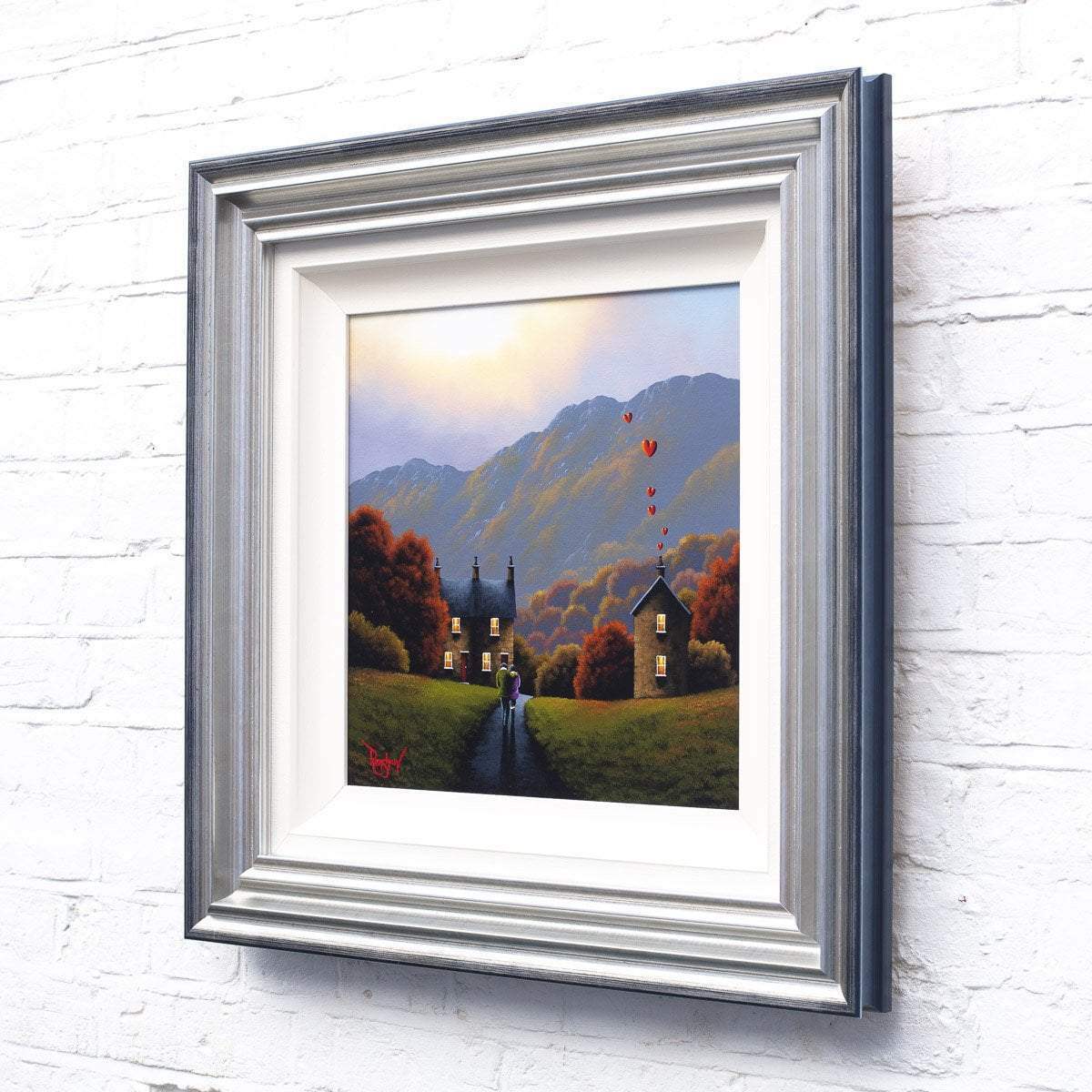 Love in the Hills - Original - SOLD by artist David Renshaw - Wyecliffe Galleries
